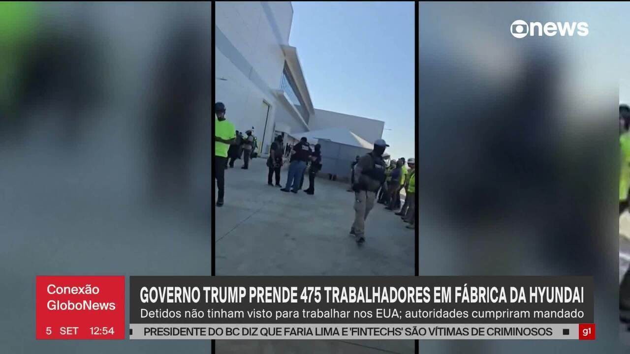 Governo Trump prende 475 imigrantes que trabalhavam em fábrica da Hyundai nos EUA