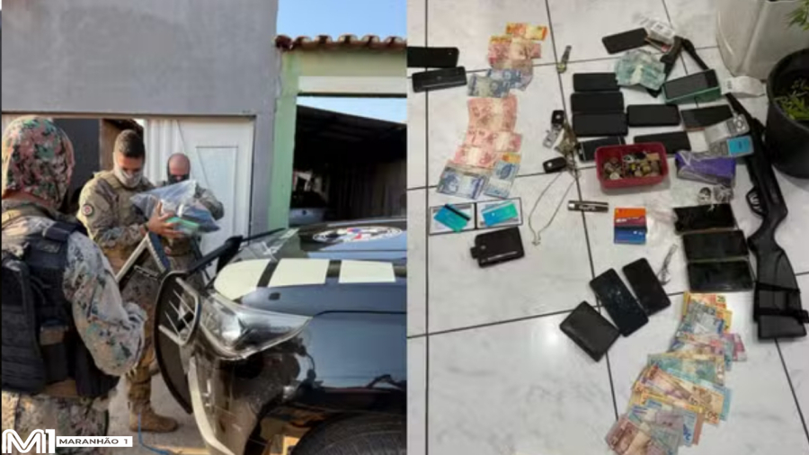 Megaoperação no Sul do Maranhão desarticula núcleo de facção ligada ao tráfico; cinco são presos